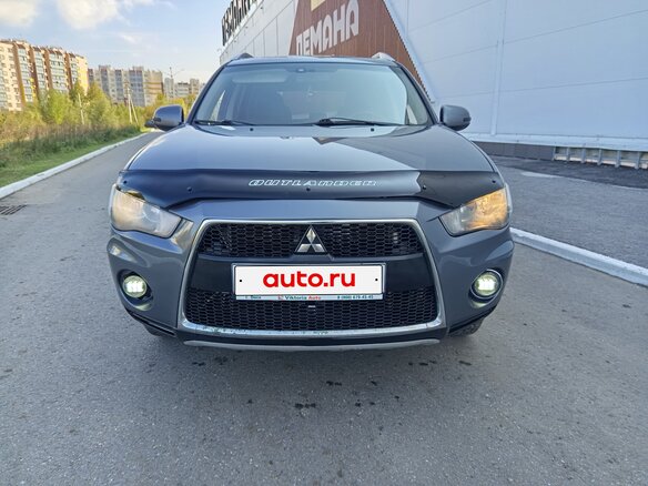2010 Mitsubishi Outlander II Рестайлинг, серый - вид 6