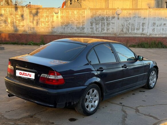 2002 BMW 3 серии 318i IV (E46) Рестайлинг, синий, 499000 рублей - вид 7