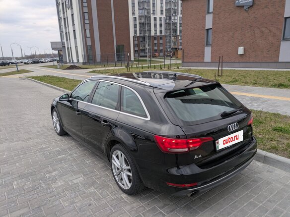 2017 Audi A4 V (B9), чёрный - вид 5