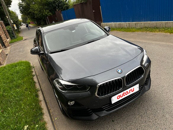 2020 BMW X2 xDrive18d I (F39), серый - вид 11