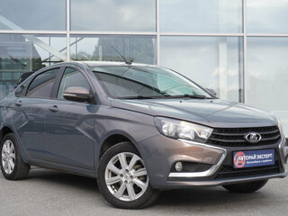 2020 Lada (ВАЗ) Vesta I, серый, 953000 рублей, вид 3
