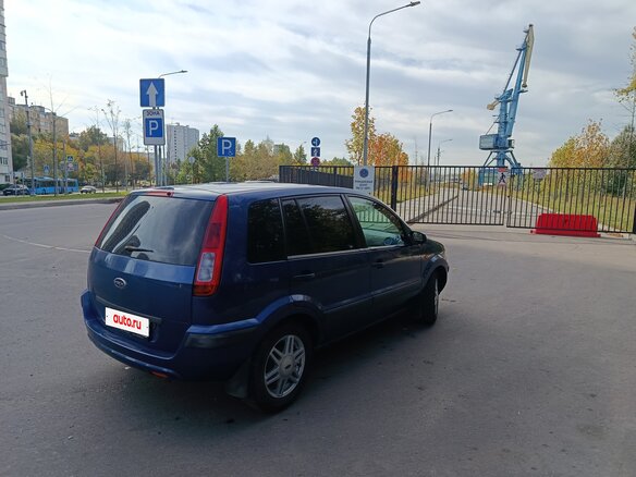 2007 Ford Fusion I Рестайлинг, синий, 330000 рублей - вид 3