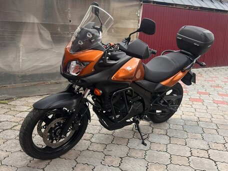 2013 Suzuki V-Strom DL 650, оранжевый, 600000 рублей, вид 2