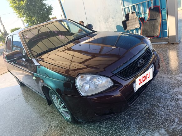 2008 Lada (ВАЗ) Priora I, пурпурный, 265000 рублей - вид 7