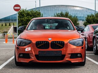 2013 BMW 1 серии 116i II (F20/F21), оранжевый, 1150000 рублей, вид 1