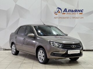 2019 Lada (ВАЗ) Granta I Рестайлинг, коричневый, 700000 рублей, вид 1