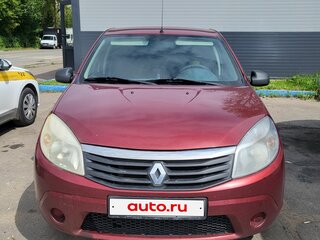 2013 Renault Sandero I, красный, 350000 рублей, вид 2