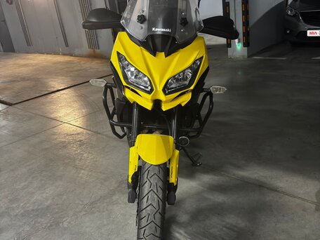 2015 Kawasaki Versys 650, жёлтый, 560000 рублей, вид 2