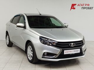 2016 Lada (ВАЗ) Vesta I, серебристый, 715000 рублей, вид 3