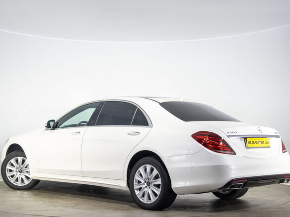 2014 Mercedes-Benz S-Класс 400 Long VI (W222, C217), белый - вид 5