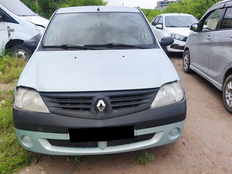 2007 Renault Logan I, зелёный, 160200 рублей, вид 2