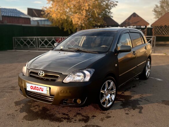 2004 Toyota Corolla IX (E120, E130) Рестайлинг, серый, 350000 рублей - вид 3