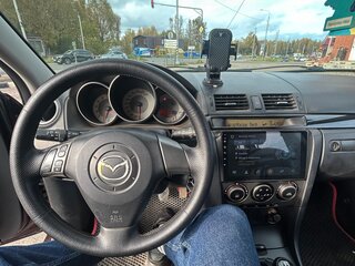 2007 Mazda 3 I (BK) Рестайлинг, пурпурный, 510000 рублей, вид 5