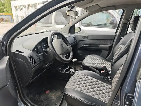 2007 Hyundai Getz I Рестайлинг, серый, 600000 рублей - вид 8