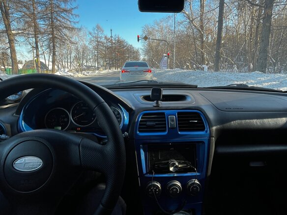 2007 Subaru Impreza II Рестайлинг 2, чёрный, 1250000 рублей - вид 5
