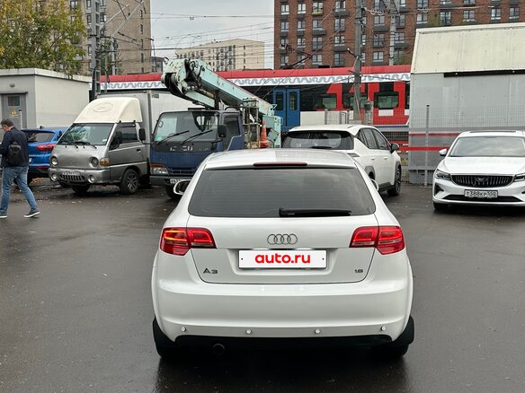 2009 Audi A3 II (8P) Рестайлинг 2, белый, 850000 рублей - вид 2