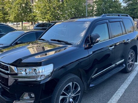 2018 Toyota Land Cruiser 200 Series Рестайлинг 2, чёрный, 5500000 рублей, вид 5