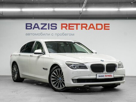 2009 BMW 7 серии Long 750Li V (F01/F02/F04), белый, 1569000 рублей, вид 3