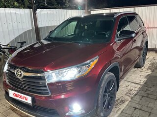 2014 Toyota Highlander III (XU50), красный, 2850000 рублей, вид 1