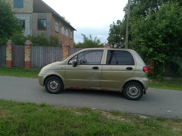 2011 Daewoo Matiz I Рестайлинг, золотистый, 150000 рублей - вид 3