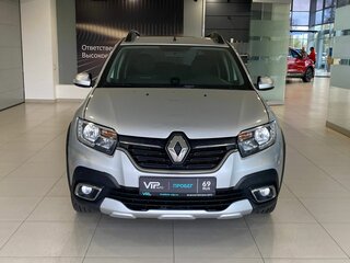 2018 Renault Sandero II Рестайлинг, серебристый, 1167000 рублей, вид 2