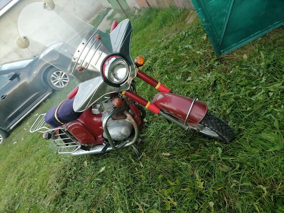 1967 Jawa 250, красный, 150000 рублей - вид 12