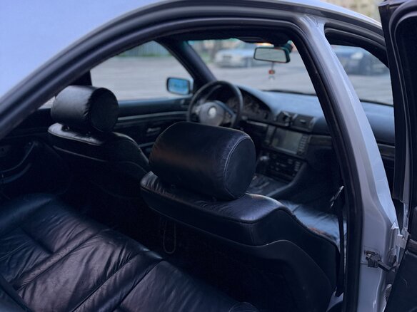 1998 BMW 5 серии 528i IV (E39), серый, 450000 рублей - вид 10