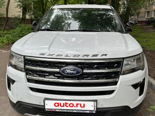 2019 Ford Explorer V Рестайлинг 2, белый, 3800000 рублей, вид 2