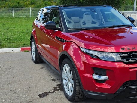 2014 Land Rover Range Rover Evoque 9-speed I, красный, 2100000 рублей, вид 4