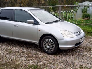 2001 Honda Civic VII, серебристый, 180000 рублей, вид 3
