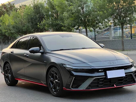 2024 Hyundai Elantra VII (CN7) Рестайлинг, чёрный, 1570000 рублей, вид 4