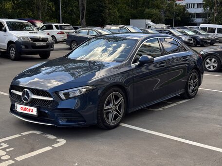 2021 Mercedes-Benz A-Класс 200 IV (W177), синий, 2595000 рублей, вид 1