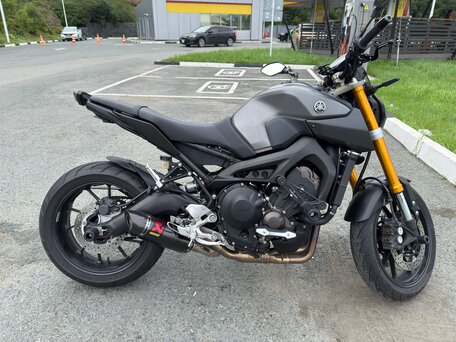 2014 Yamaha MT-09 (FZ-09), серый, 750000 рублей, вид 5