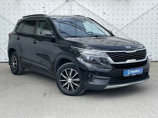 2021 Kia Seltos I, чёрный, 1800000 рублей, вид 3