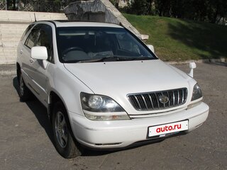 2002 Toyota Harrier I (XU10) Рестайлинг, белый, 810000 рублей, вид 5