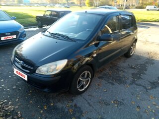 2007 Hyundai Getz I Рестайлинг, чёрный, 345000 рублей, вид 2