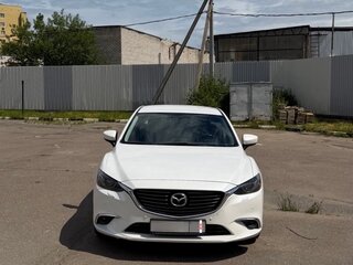 2017 Mazda 6 III (GJ) Рестайлинг, белый, 1800000 рублей, вид 1