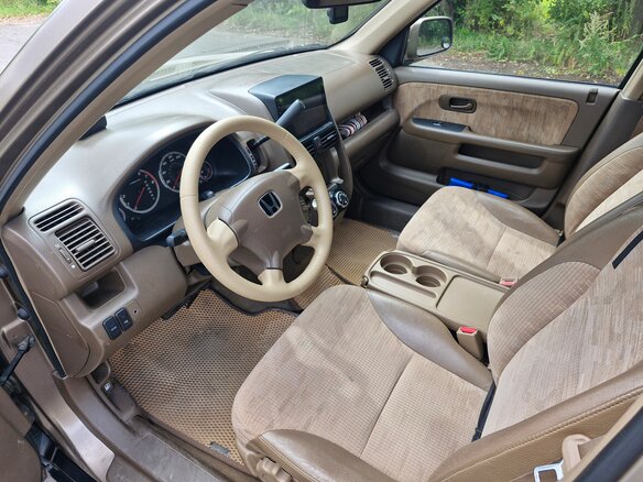 2002 Honda CR-V II, коричневый, 550000 рублей - вид 6