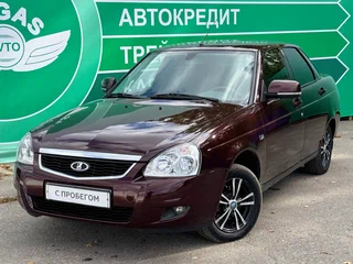 2012 Lada (ВАЗ) Priora I, пурпурный, 370000 рублей, вид 1
