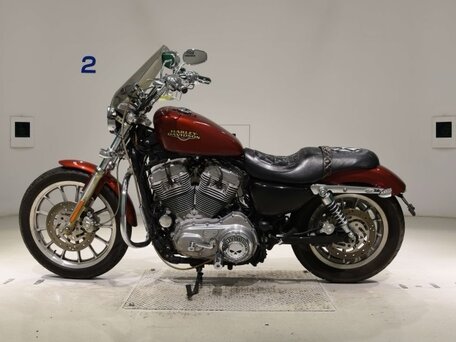 2009 Harley-Davidson Sportster 883, красный, 850000 рублей, вид 1