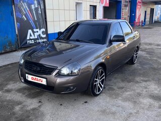 2018 Lada (ВАЗ) Priora I Рестайлинг, коричневый, 600000 рублей, вид 1
