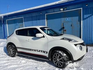 2017 Nissan Juke I Рестайлинг, белый, 1570000 рублей, вид 2