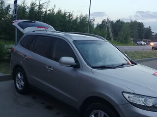 2010 Hyundai Santa Fe II Рестайлинг, серый, 1000000 рублей, вид 3