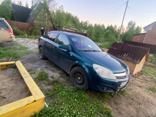 2007 Opel Astra H Рестайлинг, синий, 470000 рублей, вид 2
