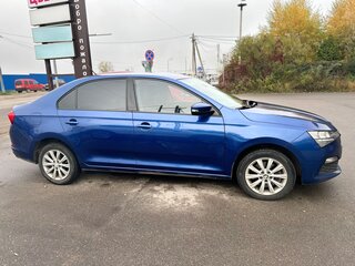 2021 Skoda Rapid II, синий, 1380000 рублей, вид 4