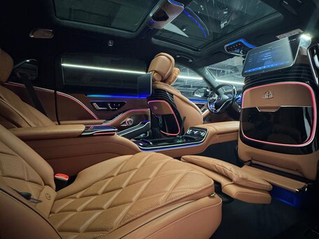 2024 Mercedes-Benz Maybach S-Класс 580 II (Z223), чёрный, 21990000 рублей, вид 2