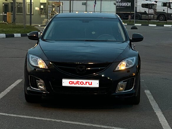 2008 Mazda 6 II (GH), пурпурный - вид 2