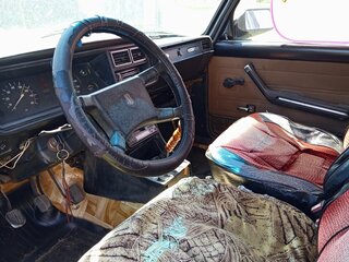1987 Lada (ВАЗ) 2107, пурпурный, 71000 рублей, вид 5
