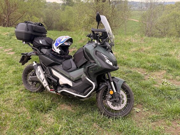 2019 Honda X-ADV, зелёный, 1150000 рублей - вид 5