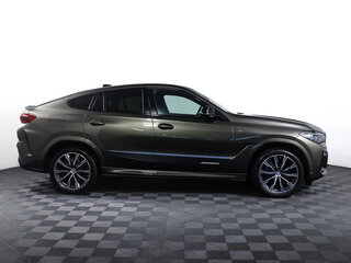 2021 BMW X6 40i III (G06), зелёный, 6236000 рублей, вид 4